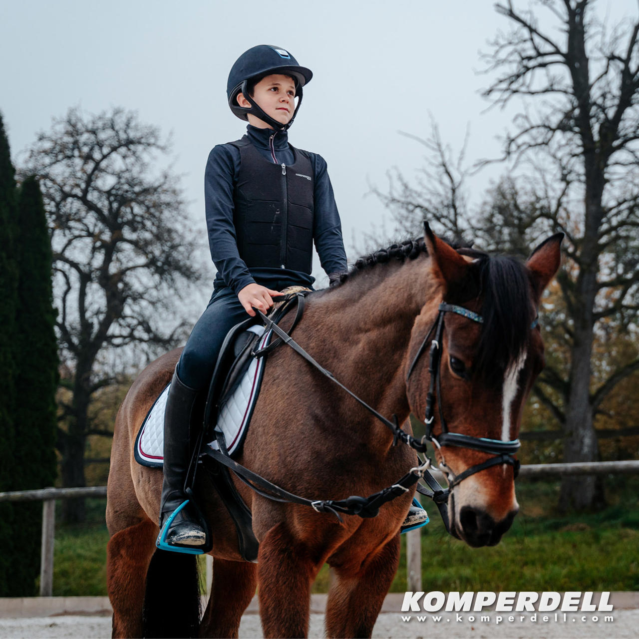 Komperdell Ballistic Gilet de protection d'équitation Champion