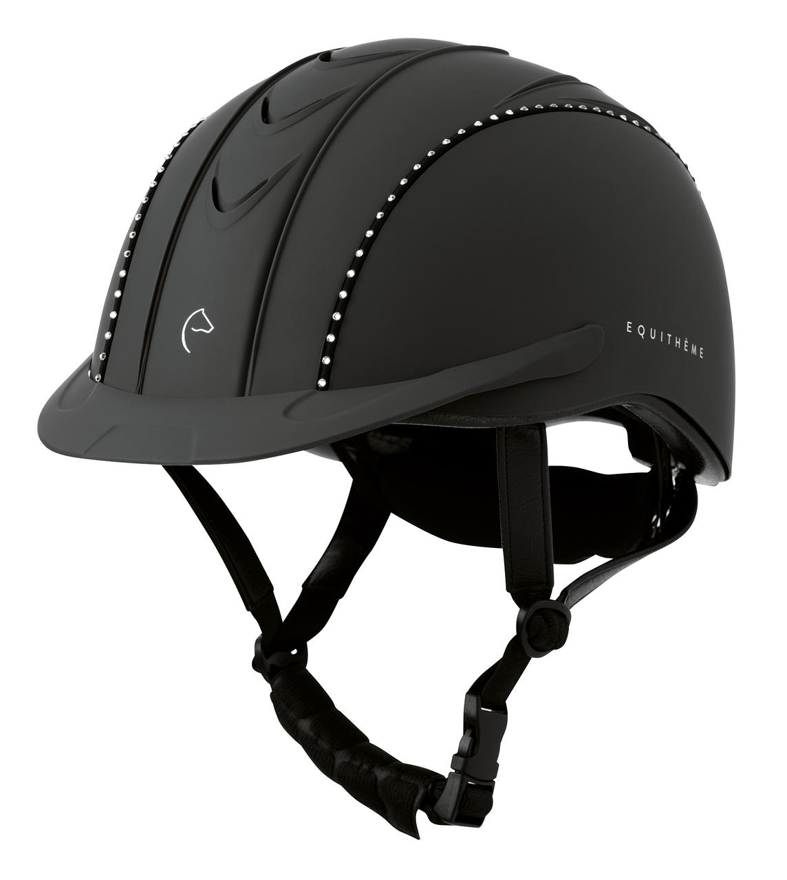 Ekkia Casque d'équitation Equithème Compet Cristal