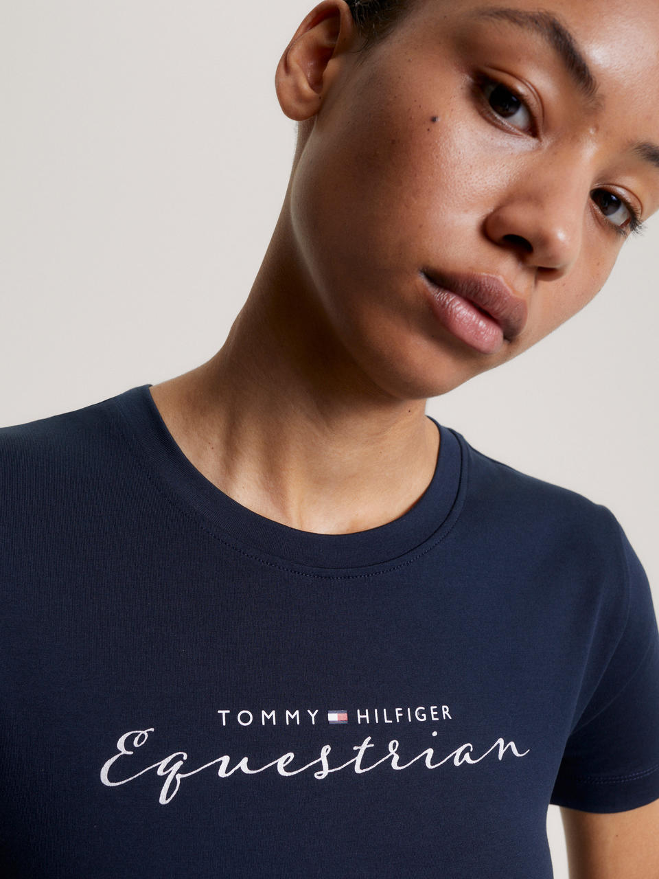 Tommy Hilfiger Brooklyn T-shirt graphique à manches courtes pour femmes