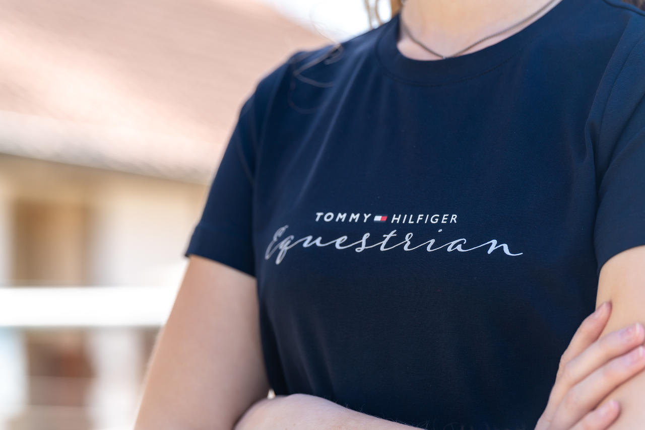 Tommy Hilfiger Brooklyn T-shirt graphique à manches courtes pour femmes