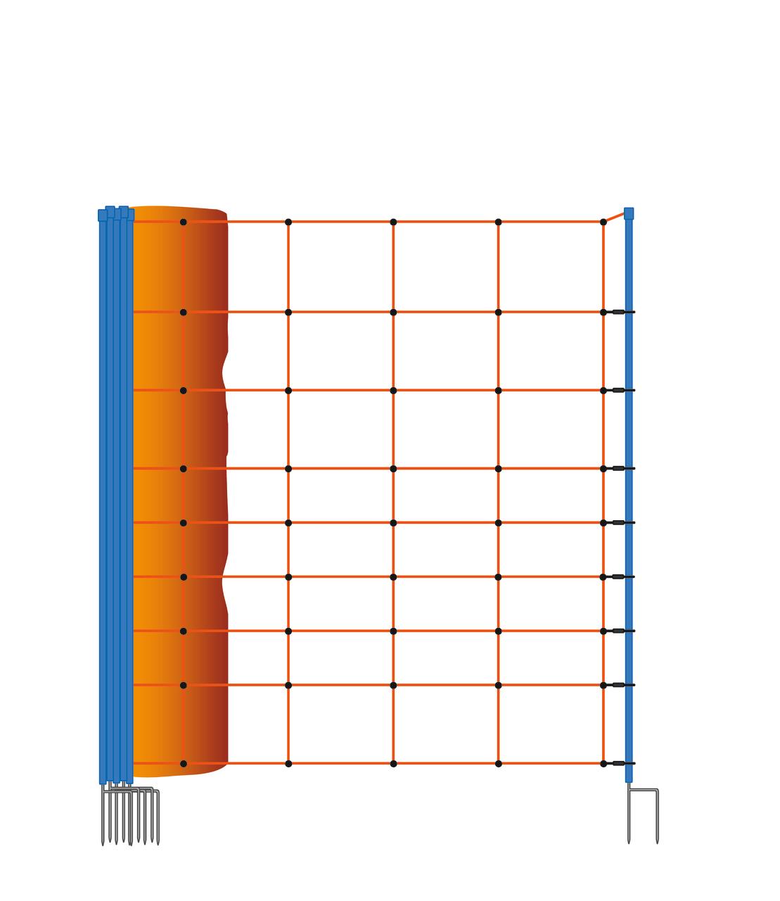 AKO OviNet Premium - filet mouton 90 cm, 50 m