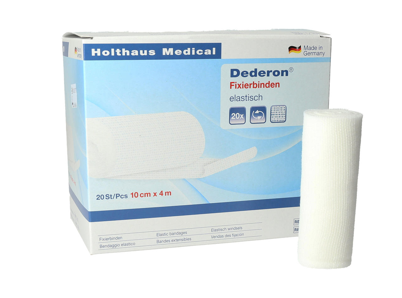 Holthaus Bandes extensibles DEDERON 10 cm x 4 m - 20 pièces