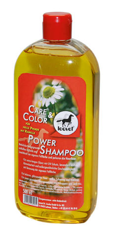 leovet Shampooing pour poil clair Leovet Power, 500 ml