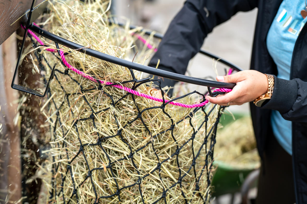 Hippotonic Support de remplissage pour filet à foin