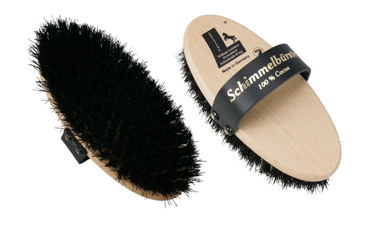 Leistner Brosse à panser pour chevaux gris 178 x 80 mm