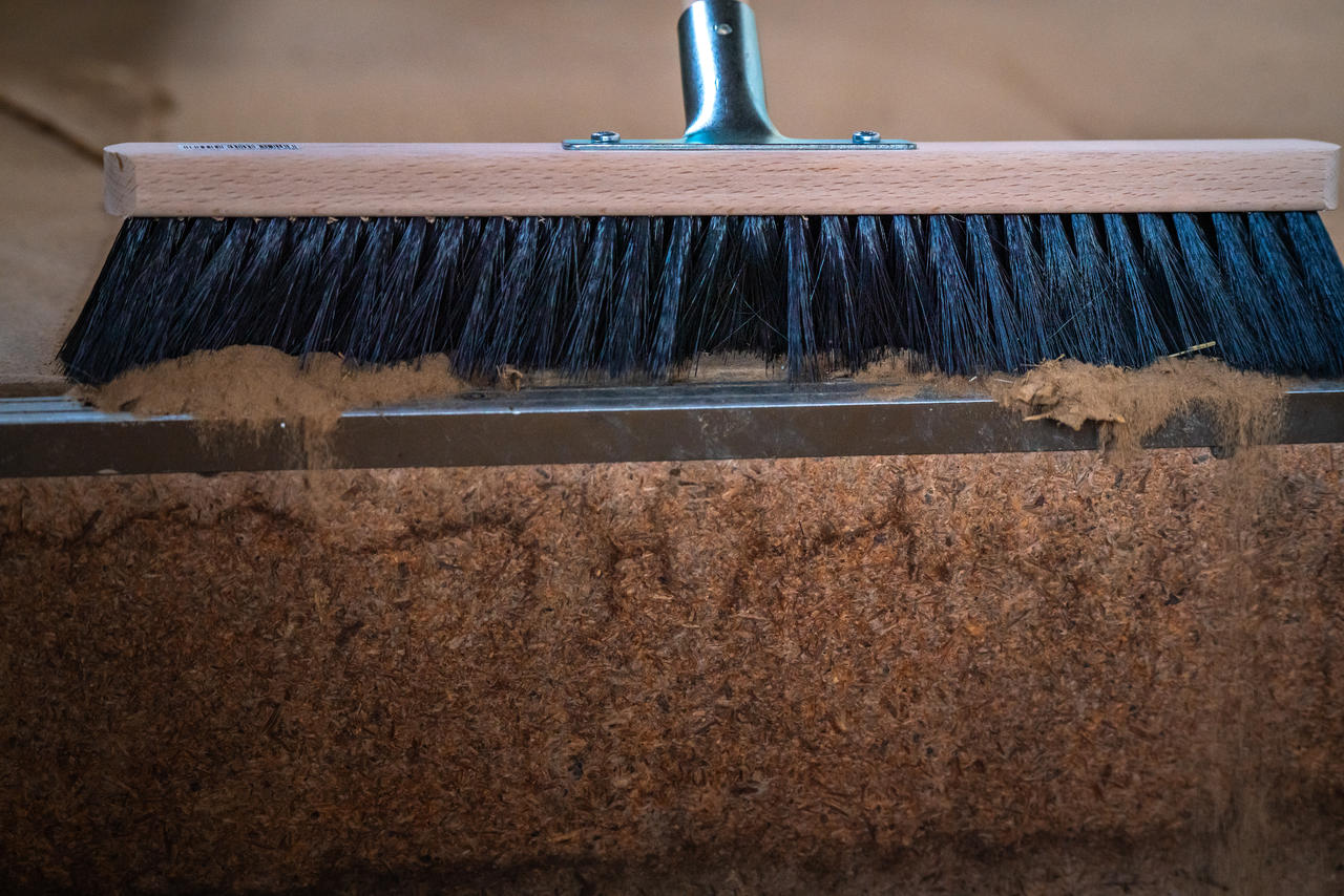 Bürsten Walter Balai pour grandes surfaces en crin de cheval