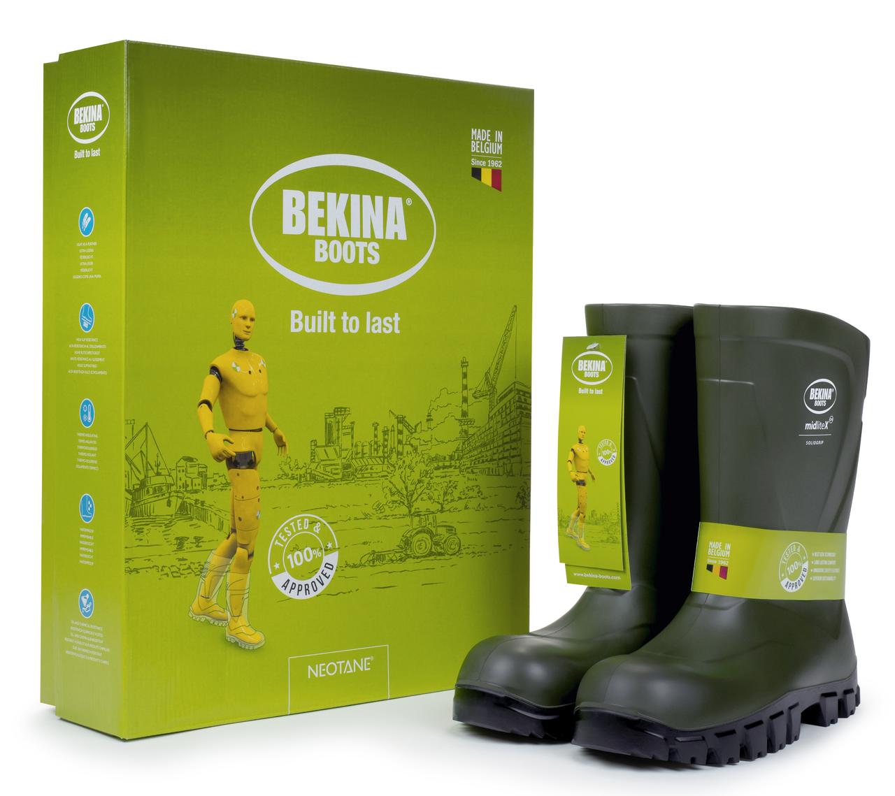 Bekina Bottes de sécurité S5 MidliteX SOLIDGRIP