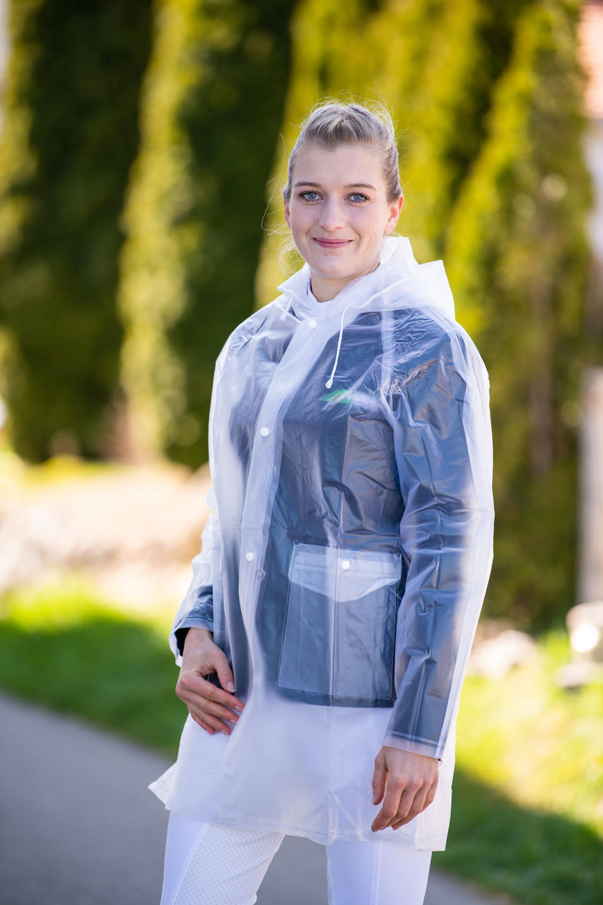 HKM Veste de pluie transparente