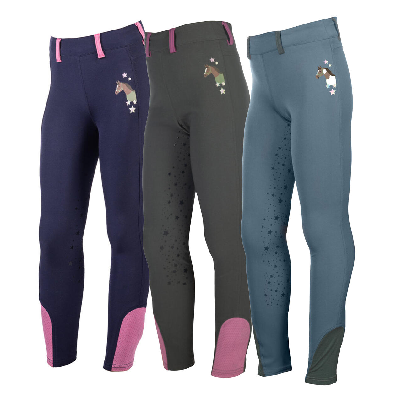 Leggings d'équitation -Pony Dream II- fond intégral