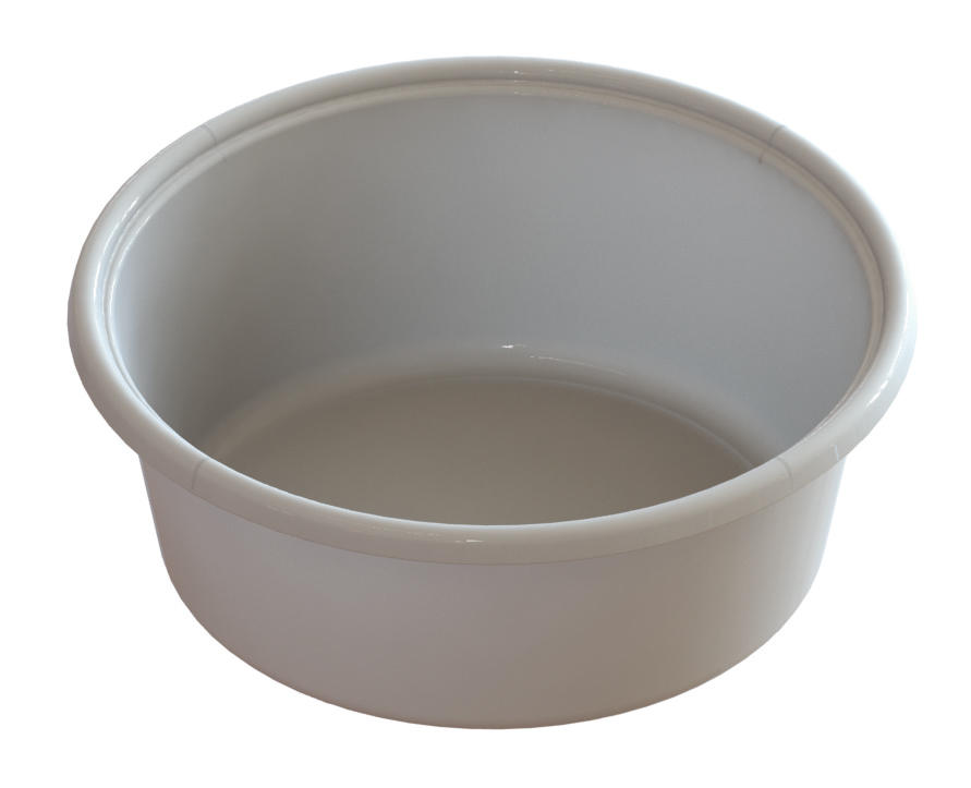 Kerbl Bassine 6 L en plastique, gris