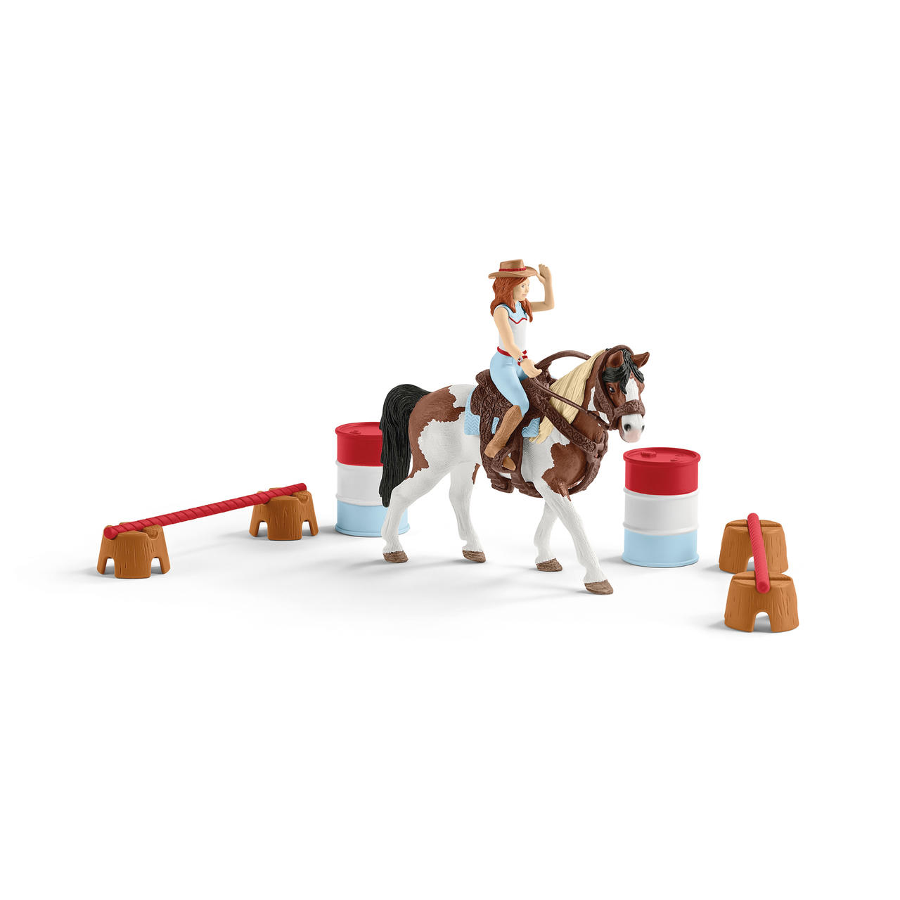 Schleich Kit d'équitation western HORSE CLUB Hannah