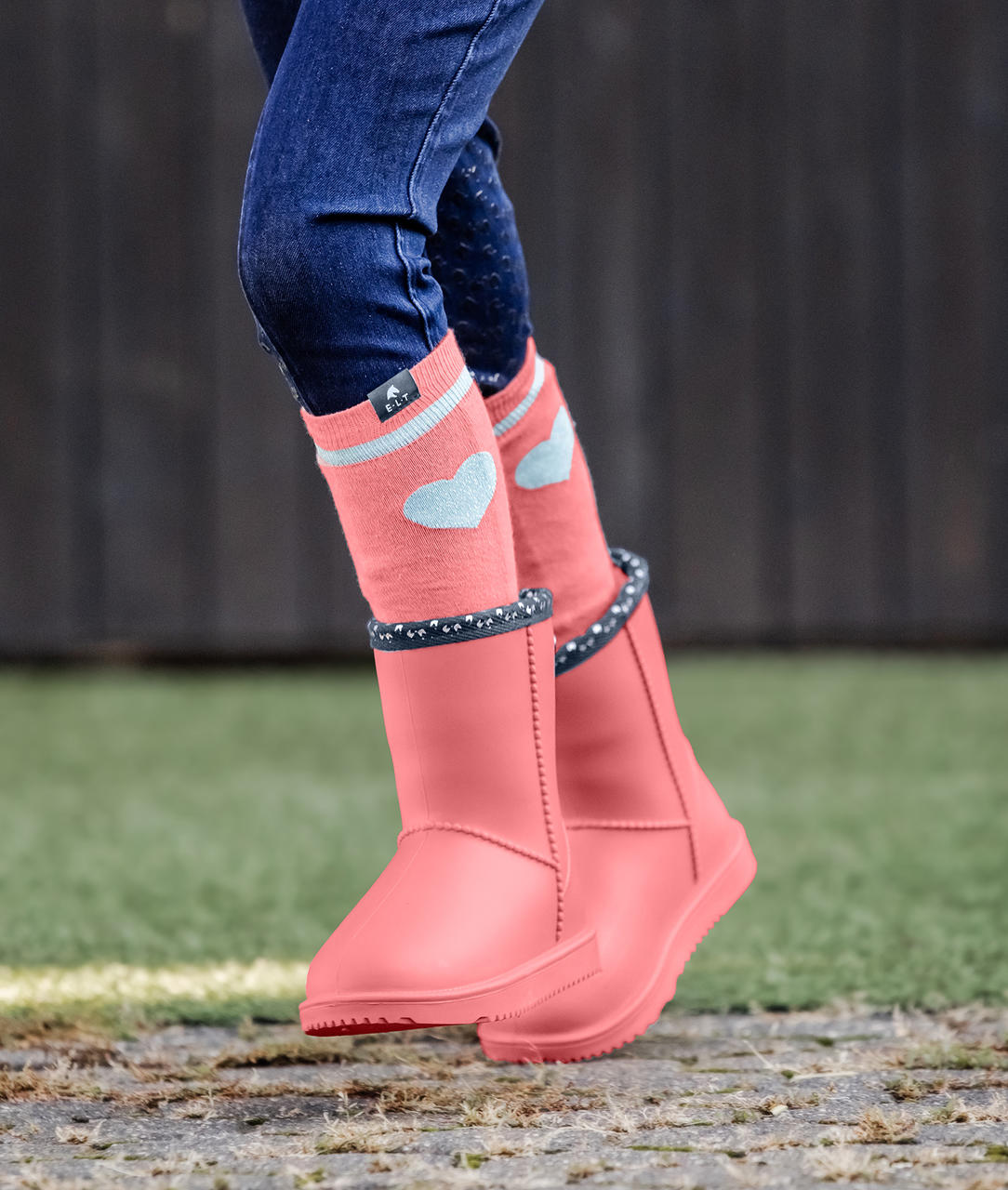 ELT Chaussettes d'équitation Glitter pour enfants