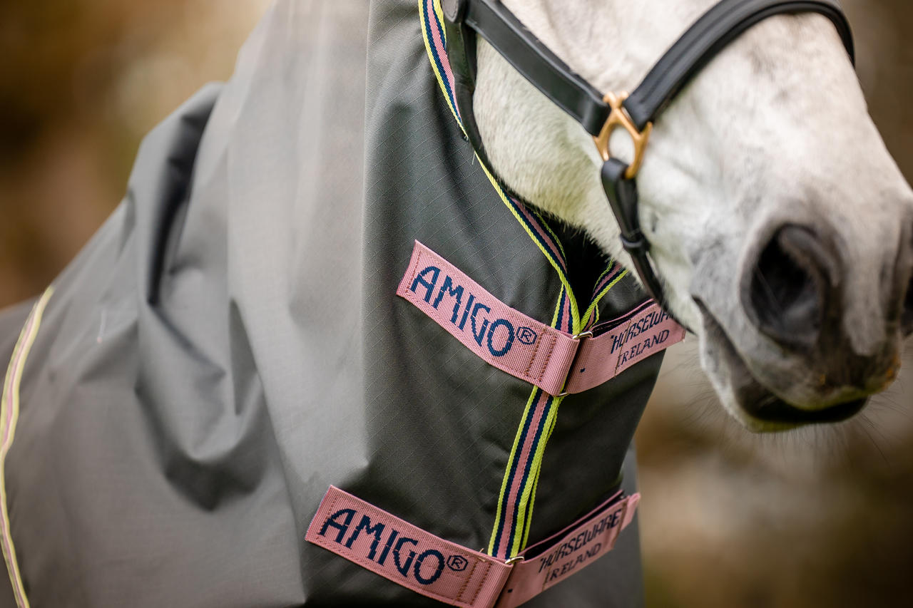 Horseware Couvre-cou Indéchirable Amigo® Hero Hood (Léger 0g)