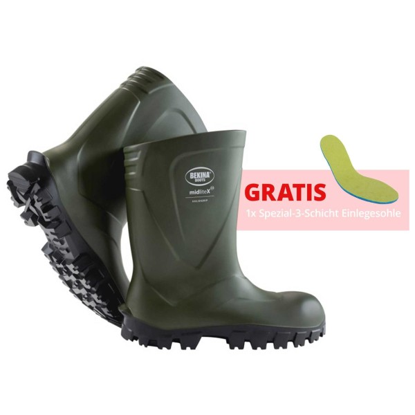 Bekina Bottes de sécurité S5 MidliteX SOLIDGRIP