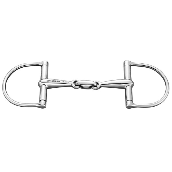 Sprenger Mors à anneaux en D, double brisure 16 mm